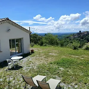Les Mimosas - 2 à 4 Personnes - Vue Imprenable Largentière